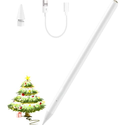 For iPad Stylus Pen Apple Pencil with USB Magnetic Charge & Sensitivity Tilt & Palm Rejection for 2018-2021 iPad