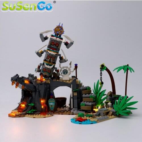 SuSenGo LED Light Kit For 71747 The Keepers' Village, (Model Not Included)