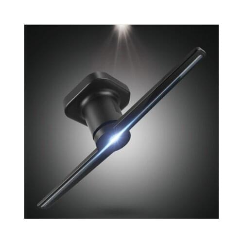 Universal LED Holographic Projector Portable Hologram Player 3D Dispaly Fan