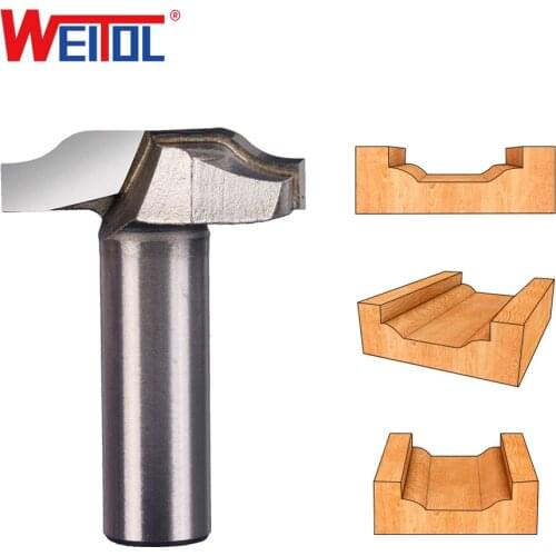 WeiTol 1pcs Engraving Bit solid carbide router bit Woodworking Tools CNC milling cutter endmill for wood