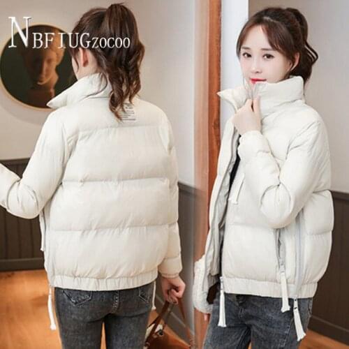 Women Parkas Short Style 2020 New Korean Loose Winter Students Female Outwear
