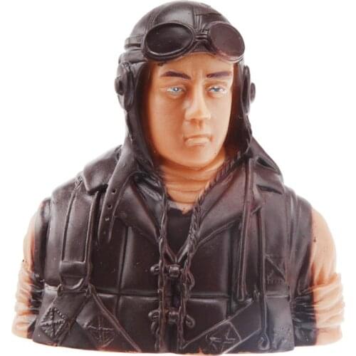1 Pcs Pilot Toy Figure for RC Model Airplane L75xW42xH75mm