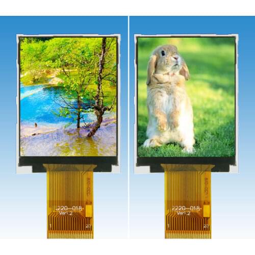 2.2 inch 20PIN SPI TFT LCD Color Screen ST7775 Controller 176(RGB)*220 Parallel Interface
