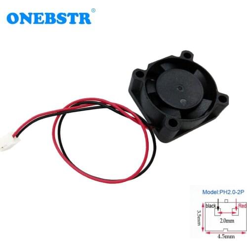 2510 Mini Brushless Fan DC 12V Fan Chipset Heatsink 25X25X10mm With PH2.0-2Pin Cable Length 130mm Cooling Cooler Free Shipping