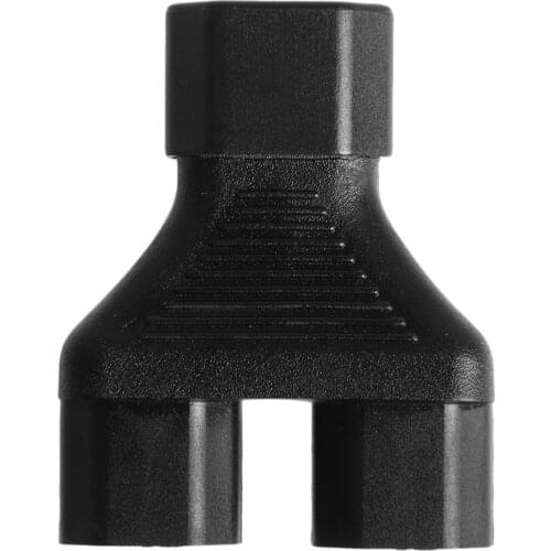 IEC 320 C14 Male To 2x C13 Female Y Splitter Cord Cable IEC Power Adapter