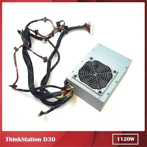 For Workstation Power Supply for Lenovo ThinkStation D30 DPS-1120AB A 54Y8845 54Y8903 1120W Work Good