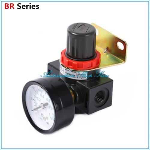 BR2000 BR3000 BR4000 Pneumatic components Pressure Regulator 1/4" 3/8" 1/2" BSPT Pressure Regulating Valve