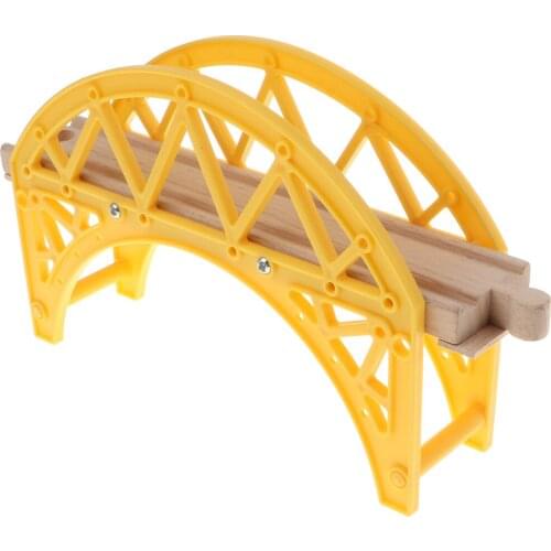 Bridge - Wooden Train Track Bridge Connectors & Adapters -Wooden Toy