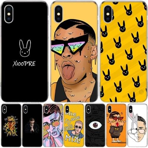 Bad Bunny El Conejo Malo Phone Case For Iphone 11 12 Mini Pro XS Max XR X 8 7 6 6S Plus SE 2020 5 5S SE Cover Shell Coque