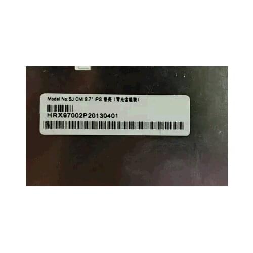 HRX97002P20130401 New original 9.7 inch code HRX97002P20130401 tablet inside the liquid crystal display screen
