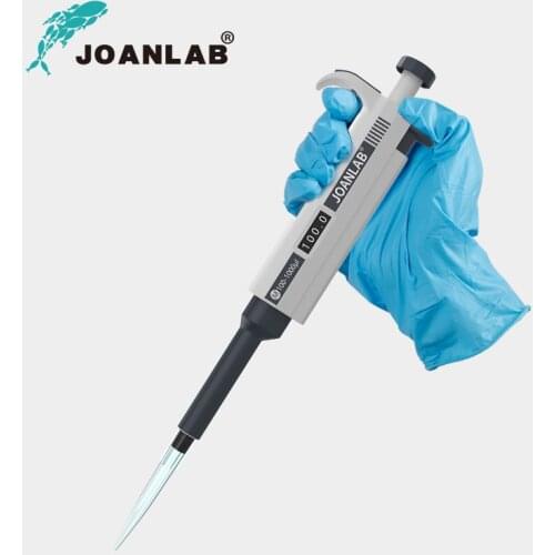 JOANLAB Pipettor Single Channel Adjustable Mechanical Pipette-TopPette, lab Transfer Pipette, Pipet Free Tips