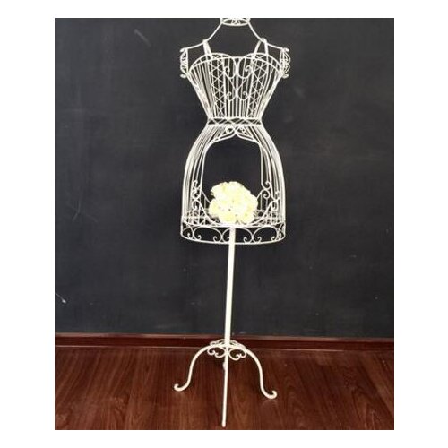 European-style iron art womens wear model frame wedding dress props shooting clothing frame whole body and half body hanging