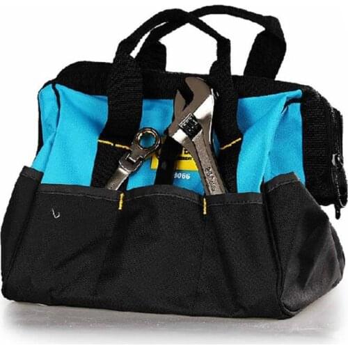 12"/16" Multi-Tool Kit Electrician Tool Storage Bag Shoulder Portable Dual-Use Tool Bag Canvas Tool Bag Tool Bag Shoulder Bag