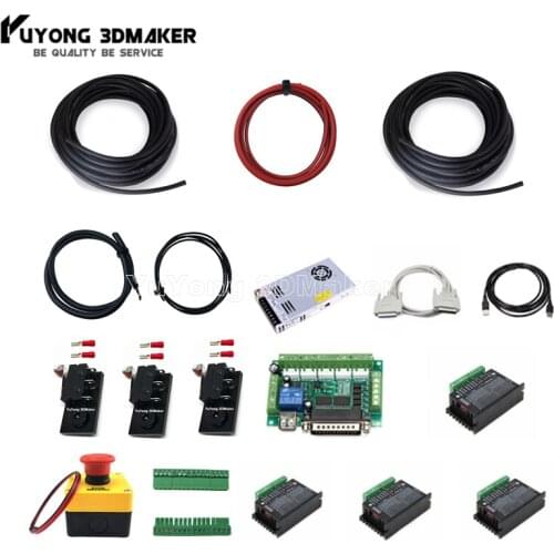 Parallel port control Mach 3 Electronic Controller Combo For Workbee OX CNC and other CNC Milling machine CNC Router Machine