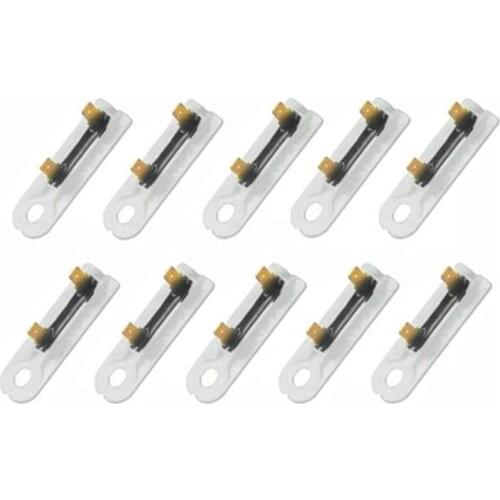 10Pcs Dryer Fuse Parts Home Appliance Washing Machine Fuse Fuse 3392519 for Whirlpool Kenmore Roper