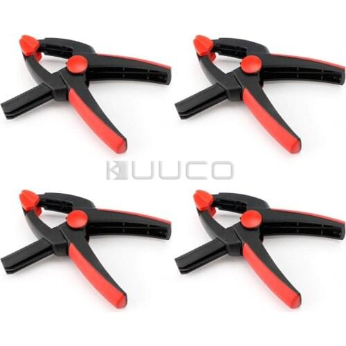 4 PCS/LOT Spring Clip/Clamp Clip/Plastic Clamp for Hobby/Craft projects/household applications/fine Woodworking etc