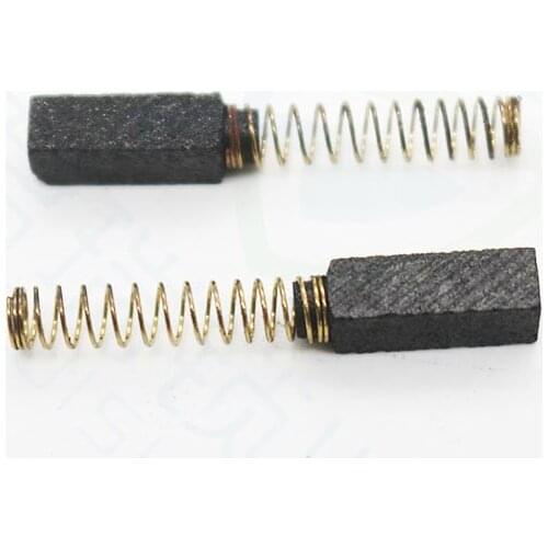 2pcs Carbon Brush For Perforating motor carbon brush For vertical milling key cutting machine accessories