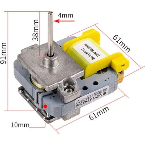 Replacement Refrigerator Freezer Cooling Fan Motor for LG Fan Motor (Thick Version) Asynchronous Motor for Refrigerator Parts
