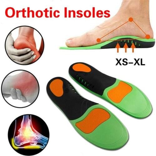 Shoe Insoles Inserts Flat Feet High Arch Support Mitigate Pain Height Increase Invisible Raised Insole Orthopedic Orthotic Pad