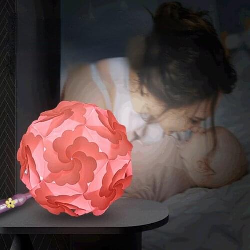 LED luminous portable lantern festival lantern night market art plastic paper creative handmade lantern