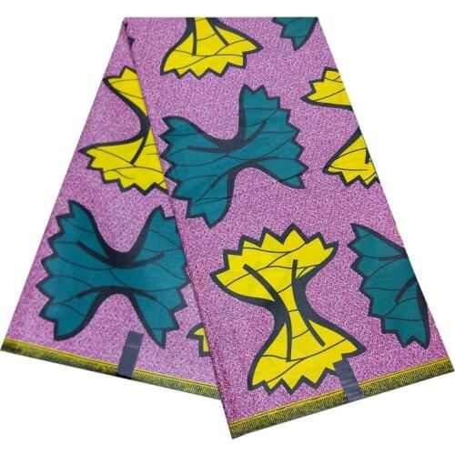 Ankara Printed Wax Veritable Bow Prints Real New Wax Fabric Sewing Material For Party Dress Top Quality