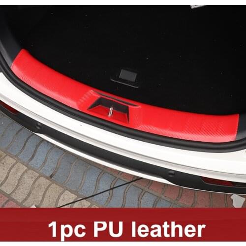 1pc for changan CS75 PLUS 2020 PU Leather back guard Trunk tailgate Threshold