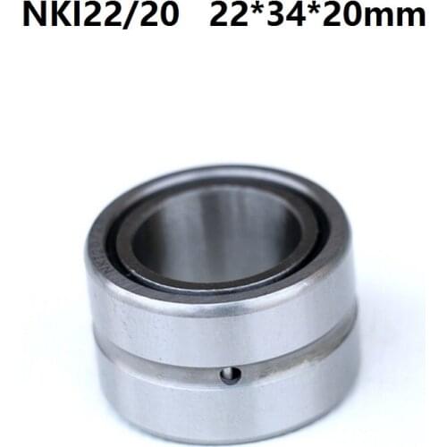 10pcs NKI22/20 Needle roller Bearing 22*34*20 mm with inner ring 22x34x20