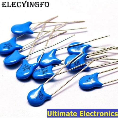 100pcs 680pF 681 2KV 0.68nF 2000V High Voltage Ceramic Disc Capacitor