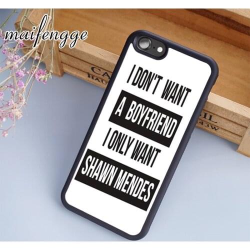 Maifengge Coque Cool Shawn Mendes Singer Capa Phone Cases For iPhone 11 12 Pro X XR XS MAX 5 6 7 8 Plus samsung s7 s8 s9 s10