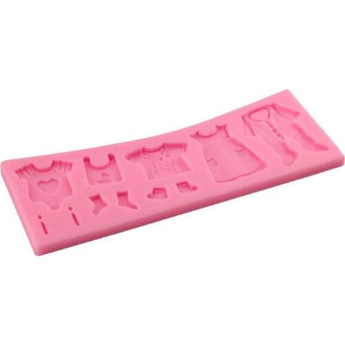 Baby Set Socks Styling Silicone Mould Cake Mold Baking Chocolate Flush Gypsum Handmade Soap Decoration