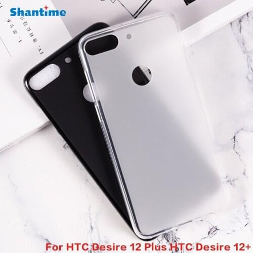For HTC Desire 12 Plus Gel Pudding Silicone Phone Protective Back Shell For HTC Desire 12+ Soft TPU Case