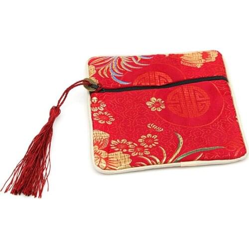 Drawstring Jewelry Collection Tassels Bags Bracelet Necklace Rings Gift Package Coin Purse Small Bag Storage Cloth Bag