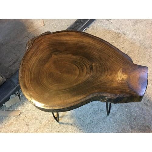 NATURAL COFFEE TABLE WOOD WOODEN COFFEE TABLE SİDE TABLE MİDDLE TABLE WOOD TABLE OVAL TABLE