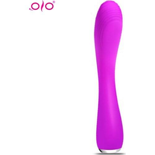 OLO Silicone USB Magnetic Charging Vibrator G-spot Stimulator Masturbator Sex Toy Dildo Vibrator for Women Sex Toy Adult Product
