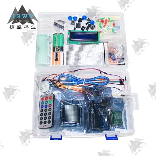 Arduino UNO R3 Starter Kit DIY MCU control programming board ATMEGA328P drive CH340G Use the for Arduino uno Free shipping