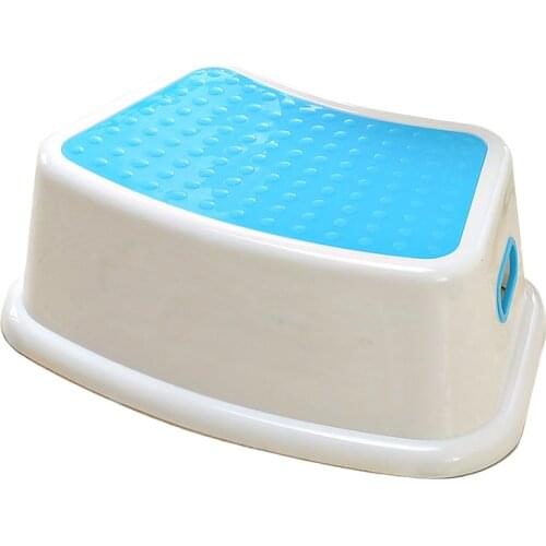 Kids Step Stool Great for Potty Training Toilet Step Stool Baby Non-Slip Stool Step Stool Kids Small Chair Take It Along in Bedr