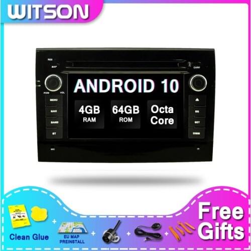WITSON ANDROID 10.0 Car Audio Video with Gps FOR FIAT DUCATO 2006-2011 8core 4RAM 64ROM
