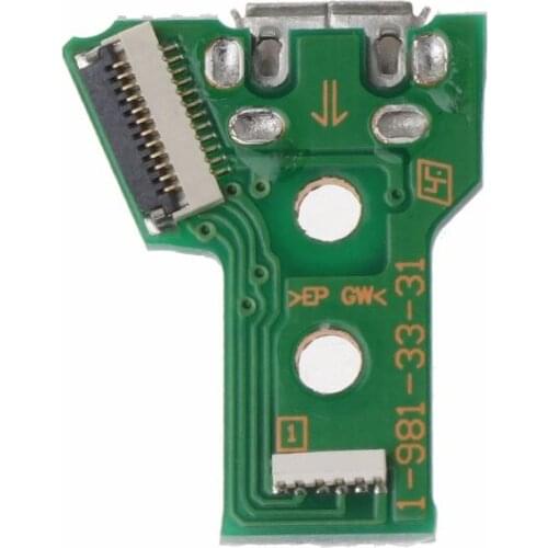 Replace USB Charging Port Socket Board For JDS-040 PS4 Controller Charger PCB Board 77HA