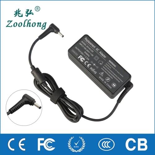 Zoolhong 20V 2.25A 4.0*1.7mm Laptop Adapter Charger for Lenovo IdeaPad 310 110 100 YOGA 710 510