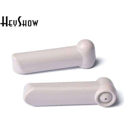 100Pcs/Lot EAS AM 58KHZ Security Anti-Theft Hard Tag For Store Supermarket Clothes Bags Hats Sound Magnetic Tags 61*20mm