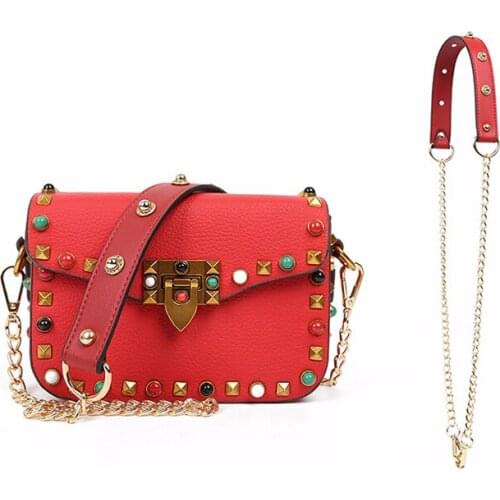 110cm Colored Chain Replacement Shoulder Bag Straps Colorful PU Leather Purse Handles for Handbags Belt Bag Accessories