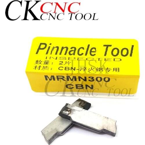 2pcs MRMN300 CBN 3mm Diamond grooving insert Cutting lathe tools inserts Lathe Tool Grooving carbide inserts Turning tool