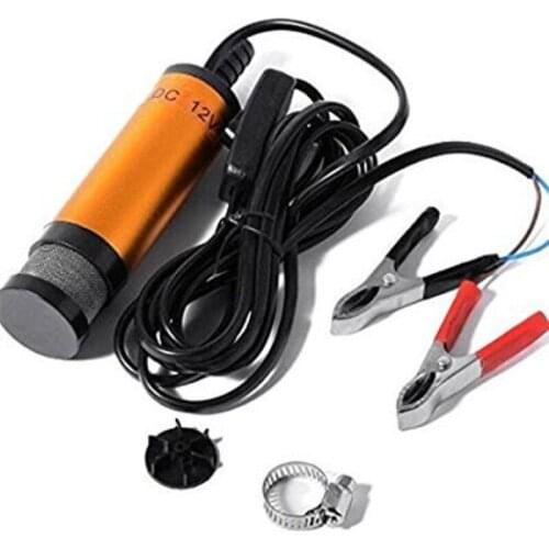 Ting Ao 12V Car Auto Submersible Pump 38mm Water Oil Diesel Fuel Transfer Detachable