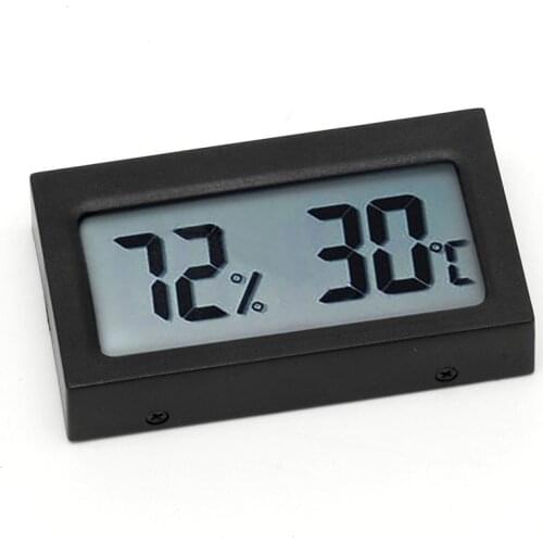 Small Size Digital LCD Thermometer Hygrometer Humidity Temp Meter
