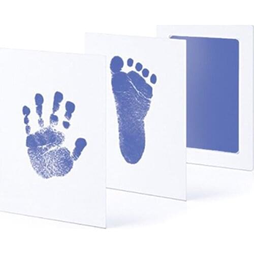 Baby Handprint Footprint Ink Pads Kits Pet Dog Paw Print Souvenir Non-Toxic