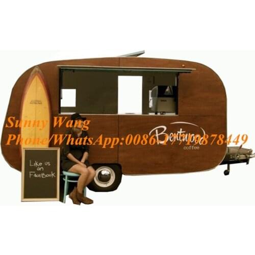 Burger Food Cart Cold Cart Fast Food Retro Food Trailer Bus Hot Dog Street Truck Food Kiosk