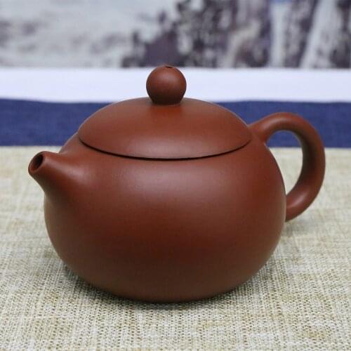 Huang Long Shan Rude Ore Dahongpao Pot Filter Xishi Teapot 150ml Wangguowang Handmade Terra Cotta Purple Clay Gifts