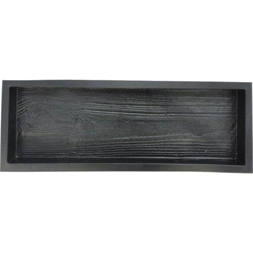 Imitation Wood Grain DIY Path Maker Paving Cement Brick Mold Stepping Pavement Road Concrete Mould