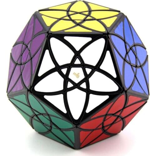 MF8 Bauhinia Megaminxeds Magic Cube 3x3 Dodecahedron Starminx Skewed Professional Speed Puzzle Educational Toys For Children