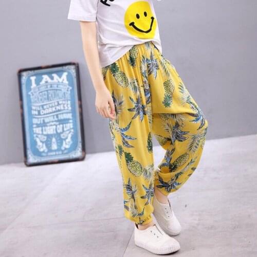 New Sale 2020 Kids Summer Children Anti Mosquito Pants For Baby Boys Trousers Girls Loose Pants Age For 12M 18M 2 4 6 8 Year